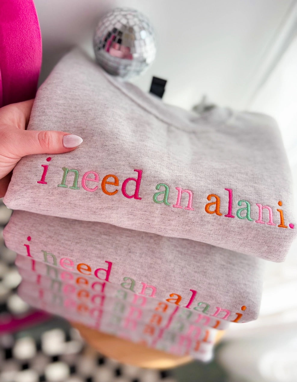 Preorder Embroidered Sweatshirt