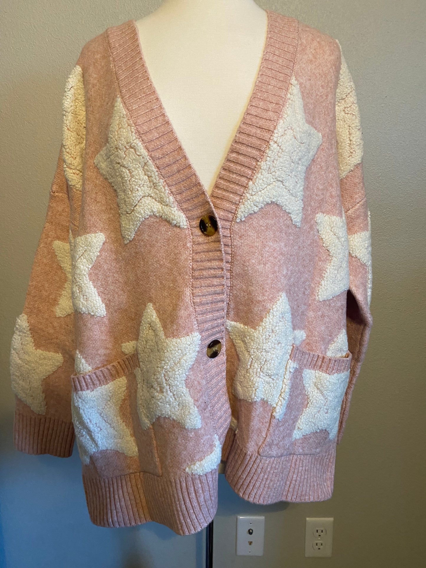 Sherpa Star Cardigan
