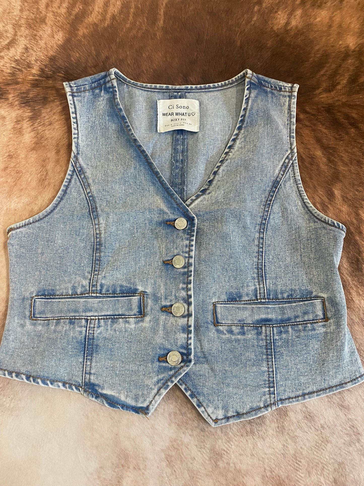denim dan vest