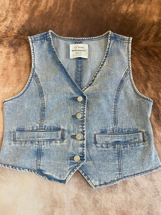 denim dan vest