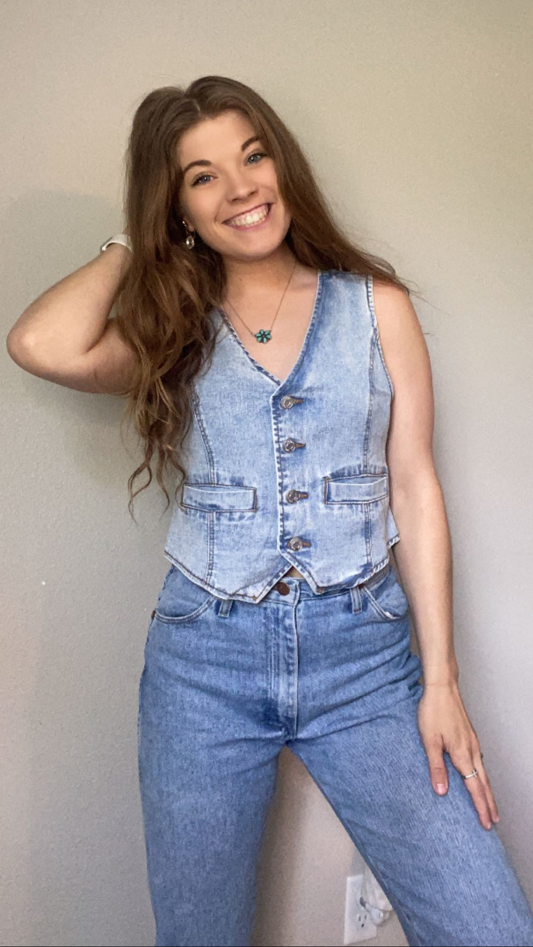 denim dan vest