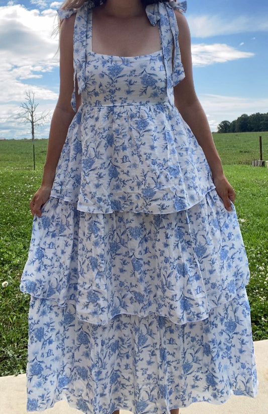elizabeth floral dress