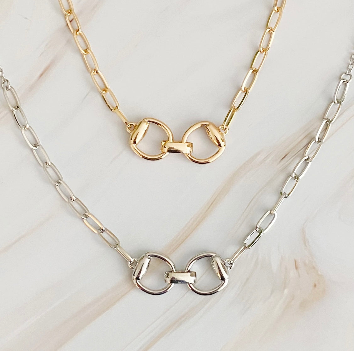 snaffle bit necklace