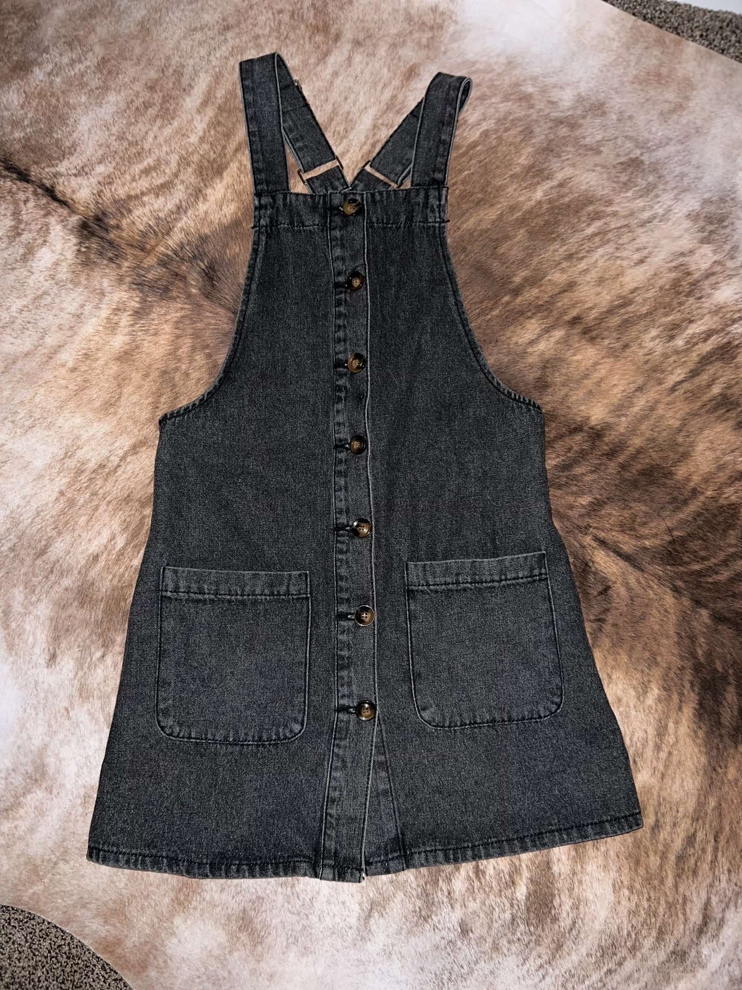 mini denim dress